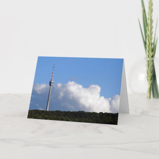 Carte Fernsehturm Stuttgart (Devant)