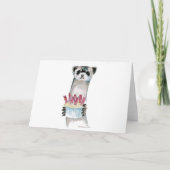 Carte Ferret d'anniversaire (Devant)