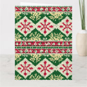 Carte Ferret de Noël pour le malheur (Dos)