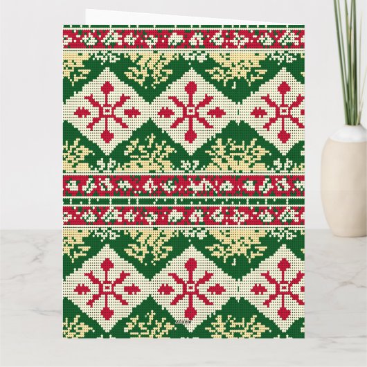 Carte Ferret de Noël pour le malheur (Dos)