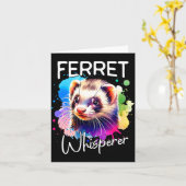 Carte Ferret Whisperer Comfort Colors Adult Heavyweight (Fleur jaune)