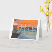 Carte Ferries dans le dock (Fleur jaune)