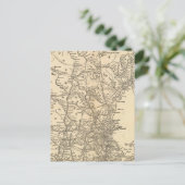 Carte ferroviaire États de la Nouvelle-Angleterre (Debout devant)