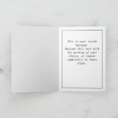 Carte Ferry à Isle of Islay, Scotland Card (Intérieur)