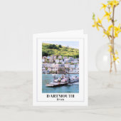 Carte Ferry Lower Dartmouth, Devon (Fleur jaune)