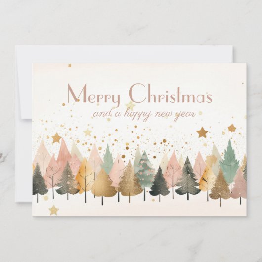 Carte Festif de Noël Appartement de vacances (Devant)