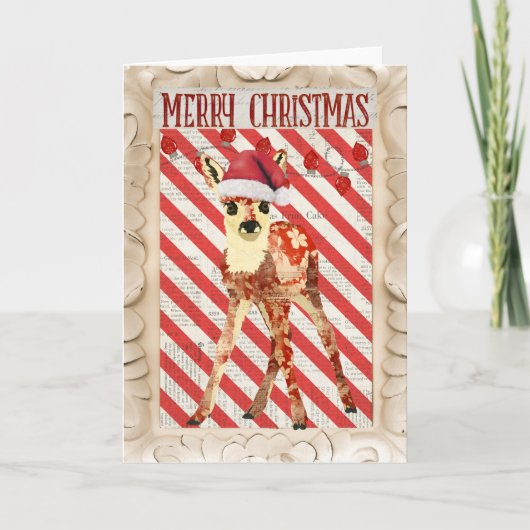 Carte Festif Fawn (Devant)