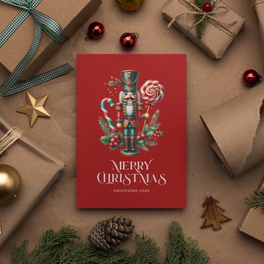 Carte Festif Noisette Personnalisable