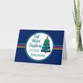 Carte Festif, Premier Noël Retraité (Devant)