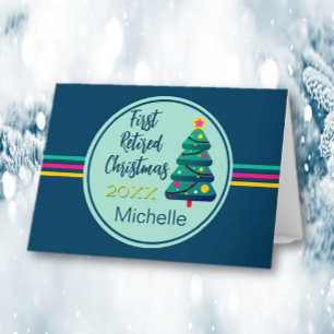 Carte Festif, Premier Noël Retraité