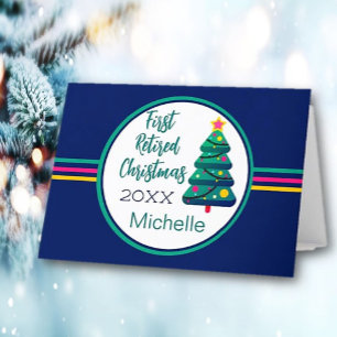 Carte Festif, Premier Noël Retraité