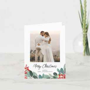 Carte Festin Aquarelle de Noël