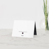 Carte Festival de mi-automne (Dos)