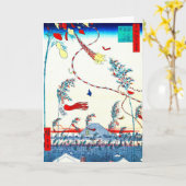 Carte Festival Edo Tanabata 1857 (Fleur jaune)