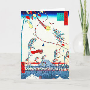 Carte Festival Edo Tanabata 1857