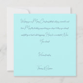 Carte Festive and elegant Christmas Bauble Greeting (Dos)