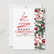 Carte Festive de Noël