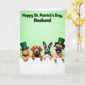 Carte Festive Faux Gold Animal Card (Fleur jaune)