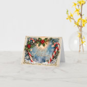 Carte Festive Joyeux Noël avec Shine (Fleur jaune)