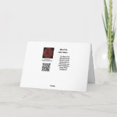 Carte Festive Mill Holiday (Dos)