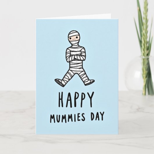 Carte Festive Mummys Day Art Card (Devant)
