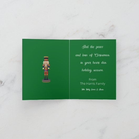 Carte Festive Nutcracker Holiday (Intérieur)