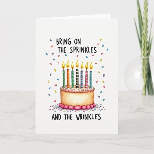 Carte Festive Sprinkles (Devant)