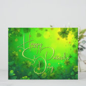 Carte Festive St. Patrick's Day Greys (Debout devant)