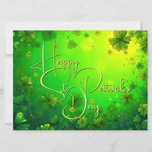 Carte Festive St. Patrick's Day Greys