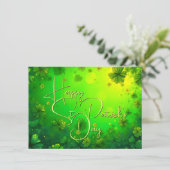 Carte Festive St. Patrick's Day Greys (Debout devant)
