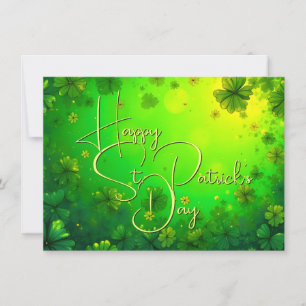 Carte Festive St. Patrick's Day Greys