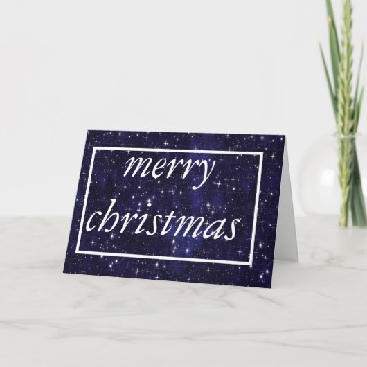 Carte Festive Stars (Devant)