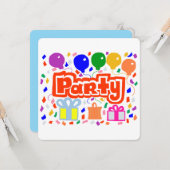 Carte Fête (Devant/Arrière en situation)