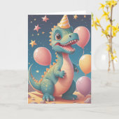 Carte Fête à travers les âges (Fleur jaune)