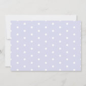 Carte Fête baby shower d'éléphant aquarelle (Dos)