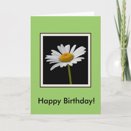 Carte Fête d'anniversaire (Devant)