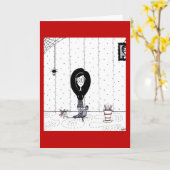 Carte Fête d'anniversaire (Fleur jaune)