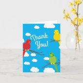 Carte Fête d'anniversaire (Fleur jaune)