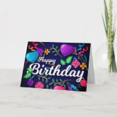 Carte Fête d'anniversaire (Devant)