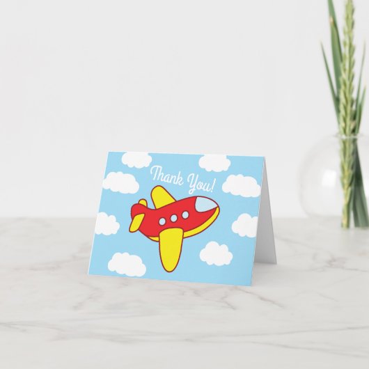 Carte Fête d'anniversaire adorable d'avions et de jets p (Devant)