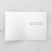 Carte Fête d'anniversaire avec des lamas (Intérieur)