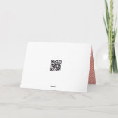 Carte Fête d'anniversaire avec pois pour belle-fille (Dos)