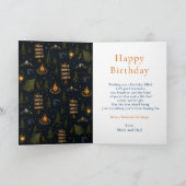 Carte Fête d'anniversaire camping (Intérieur)