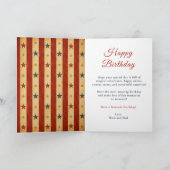 Carte Fête d'anniversaire cirque (Intérieur)