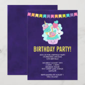 Carte Fête d'anniversaire Cupcake et glace joyeuse (Devant / Derrière)