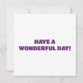 Carte Fête d'anniversaire dalmate (Dos)