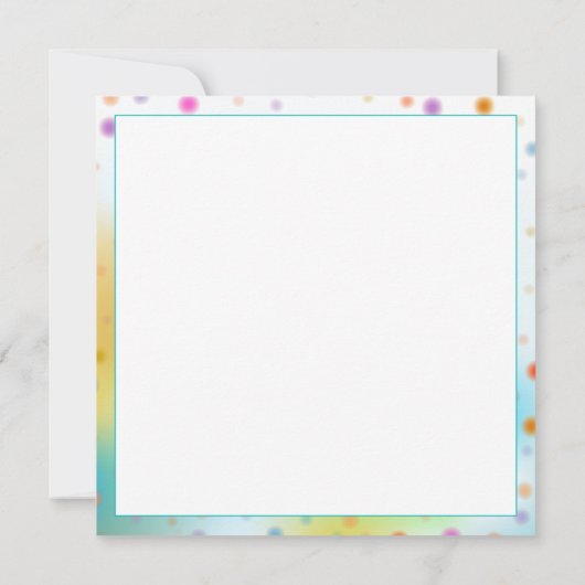 Carte Fête d'anniversaire de chien (Dos)