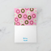 Carte Fête d'anniversaire de Donut (Intérieur)