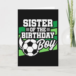 Carte Fête d'anniversaire de football - Anniversaire de