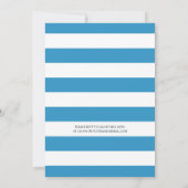 Carte Fête d'anniversaire de l'huître côtière (Dos)